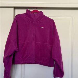 Nike Magenta Fleece Jacket